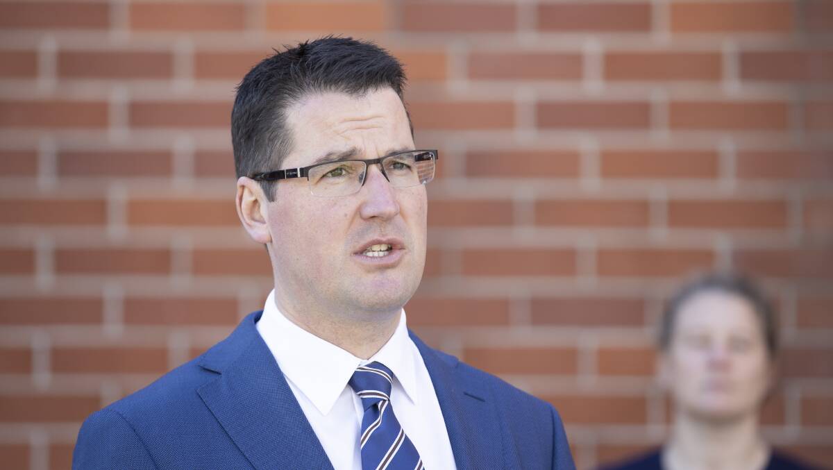 Senator Zed Seselja warns Canberrans will continue to face mental health challenges as they emerge from lockdown. Picture: Sitthixay Ditthavong