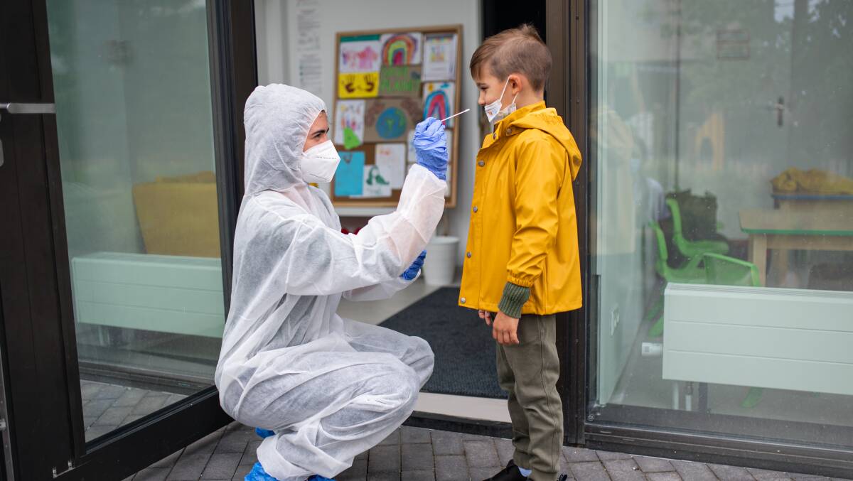 Victoria will provide rapid antigen tests for unvaccinated school children. Picture: Getty