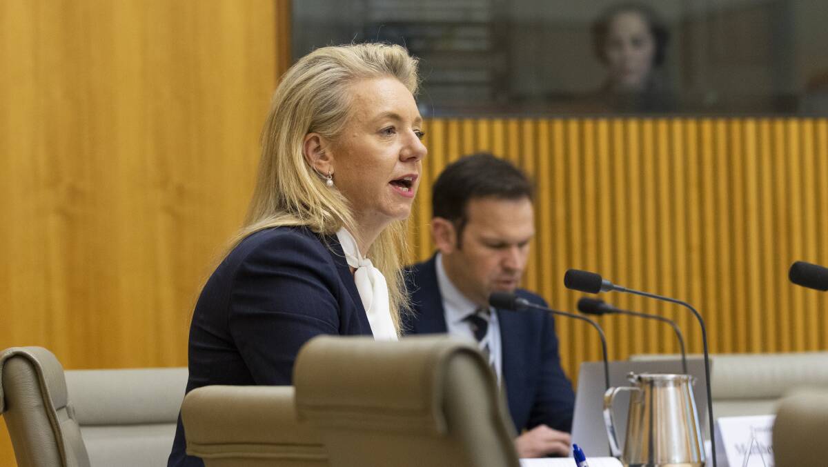The comment was directed at Nationals senator Bridget McKenzie. Picture by Keegan Carroll