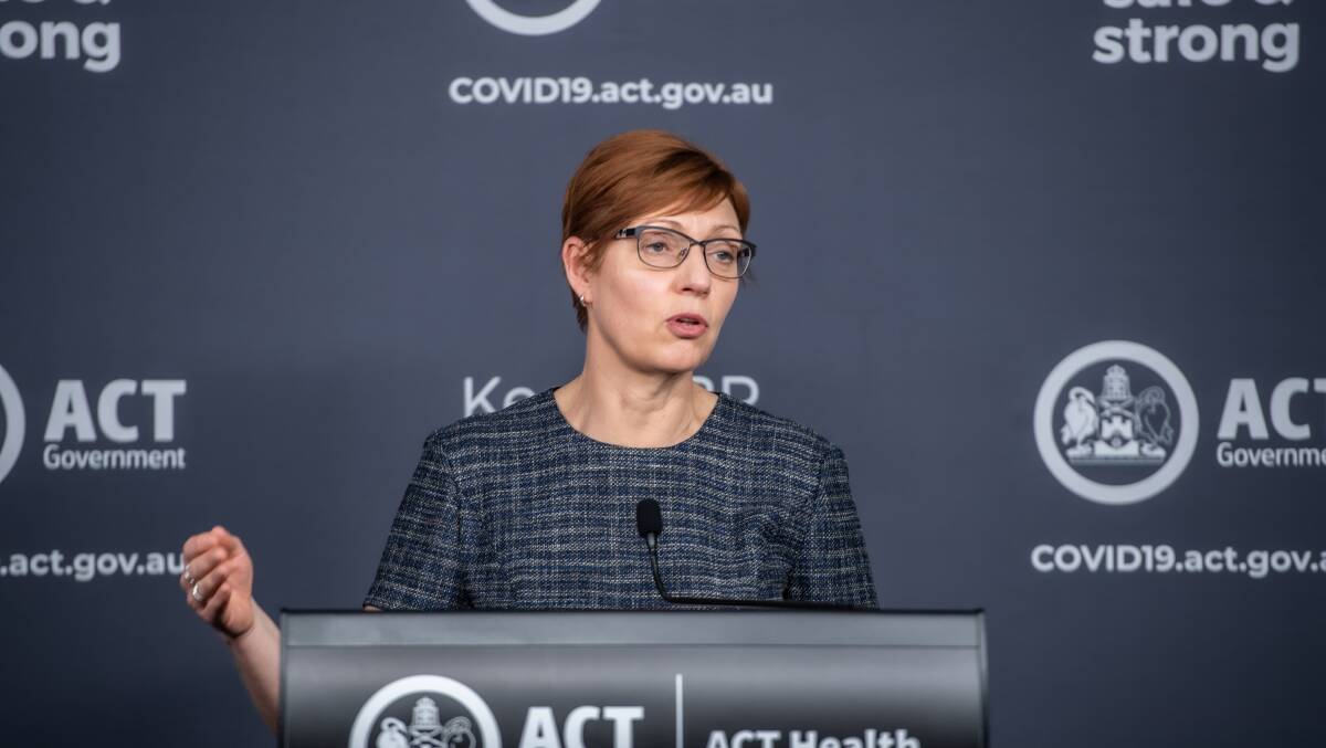 ACT Minister for Health Rachel Stephen-Smith. Picture: Karleen Minney.
