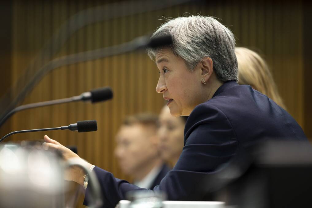 Foreign Minister Penny Wong. Picture by Keegan Carroll