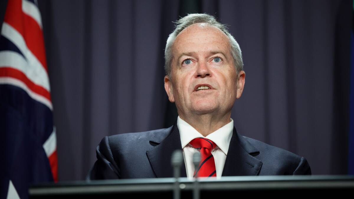 Minister for the NDIS Bill Shorten will give an update on the scheme at the National Press Club on Tuesday. Picture by Sitthixay Ditthavong