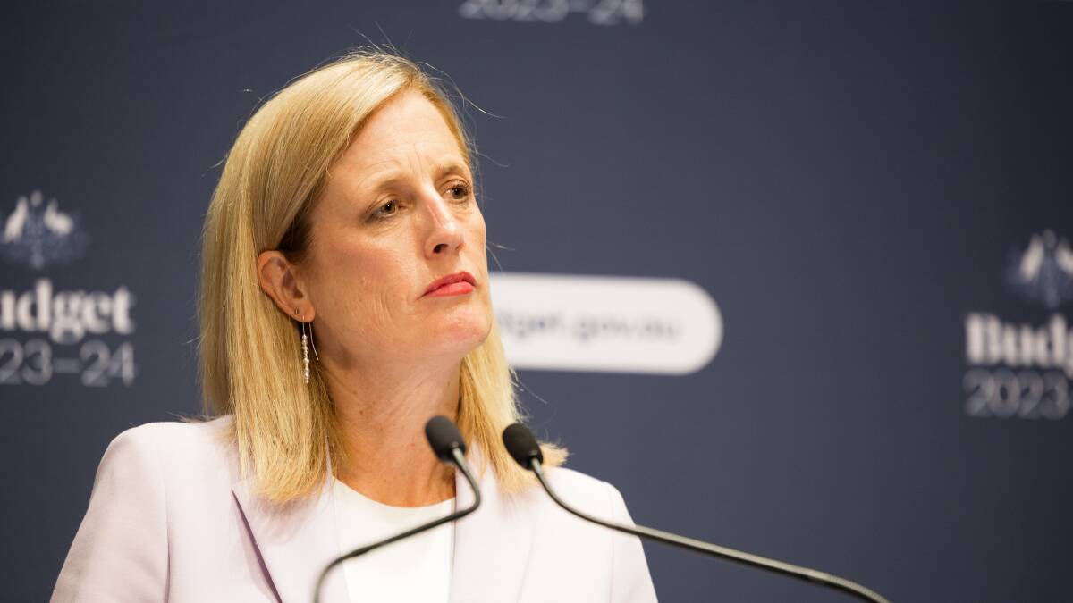 Public Service Minister Katy Gallagher said agency heads will lead work on bringing core APS functions back in-house. Picture by Sitthixay Ditthavong
