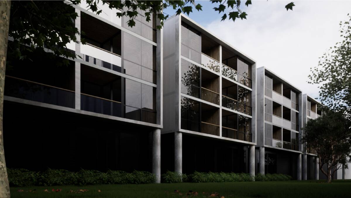Another facade proposed for the Zapari development in Kingston. Picture supplied