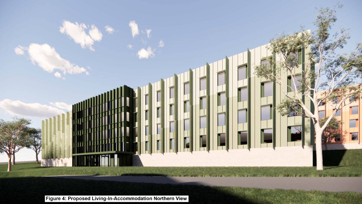 Renders of the proposed accommodation Picture supplied
