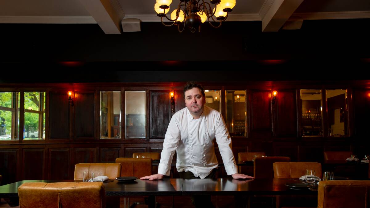 OTIS restaurant owner and chef, Damian Brabender. Picture: Elesa Kurtz