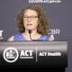ACT chief health officer Dr Kerryn Coleman. Picture: Keegan Carroll