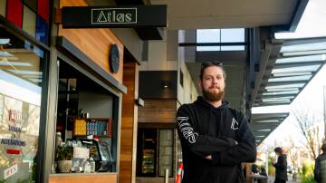 'It would be really helpful for small business having something out there,' Atlas cafe co-owner Tim Knights said. Picture: Elesa Kurtz