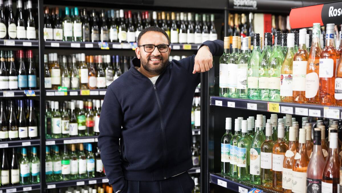 Coombs Brewing owner Sukhjinder Gill began trading at Coombs Shopping Centre a month ago. Picture by Sitthixay Ditthavong