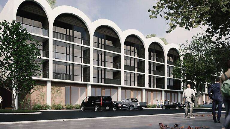 One of the proposed facades for 10 Kennedy Street in Kingston. Picture supplied