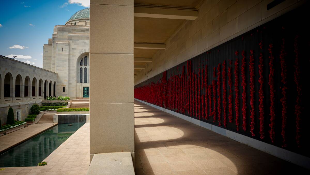 Australian War Memorial recently reopened to the public following the COVID lockdown. Picture: Elesa Kurtz