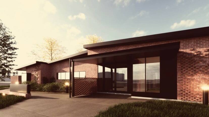 A render of the exterior of Ainslie Group's child care centre. Picture: Supplied