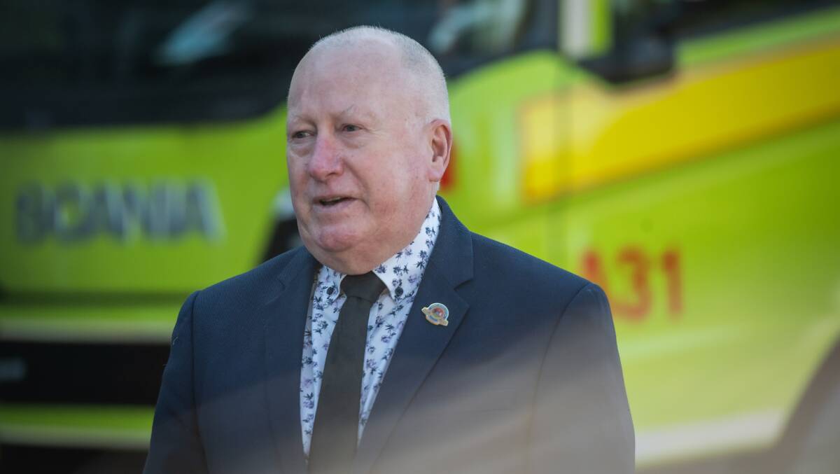 Minister for Police and Emergency Services Mick Gentleman. Picture: Karleen Minney