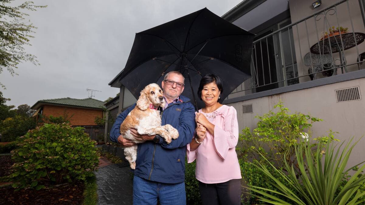 Alan and Dolly Freemantle sold their Latham home of more than 25 years for a record price. Picture: Sitthixay Ditthavong