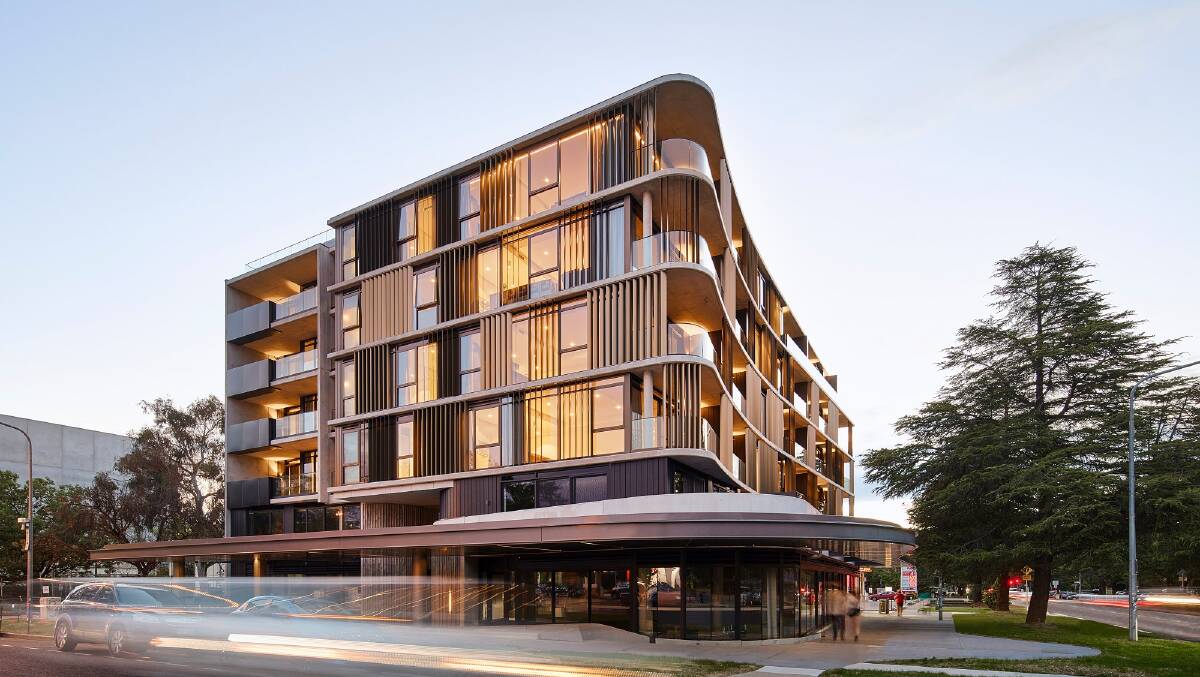 And Apartments in Braddon is one Canberra's first build-to-rent developments. Picture: Supplied