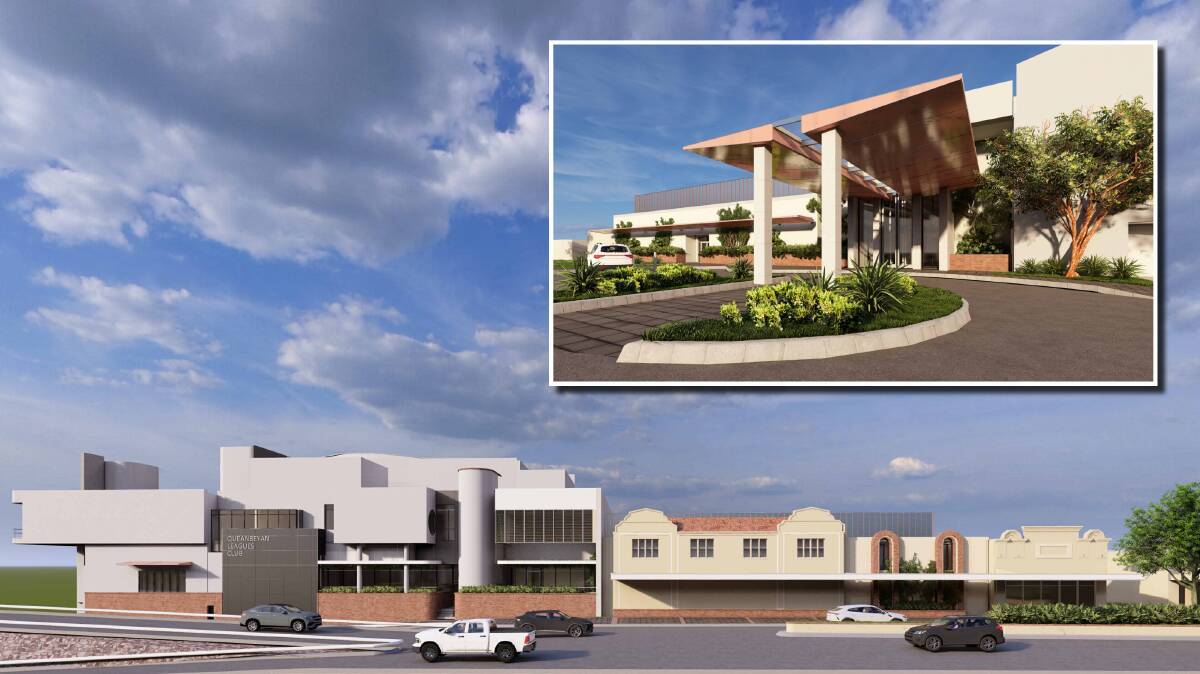 The Queanbeyan Leagues Club has proposed an extension and redevelopment worth $30 million. Pictures supplied