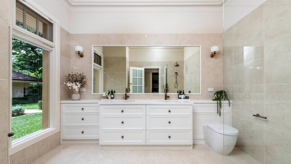 One of the home's three bathrooms. Picture supplied