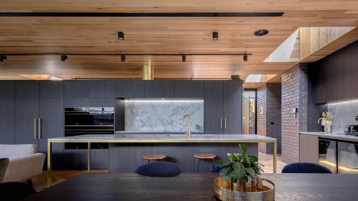 The home features a large kitchen and dining space. Picture by The Guthrie Project