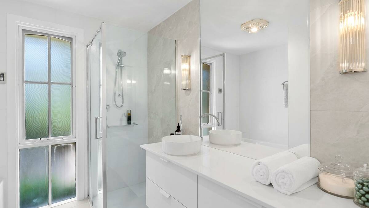 The bathrooms had been recently renovated at 18 Cuthbert Circuit, Wanniassa. Picture supplied