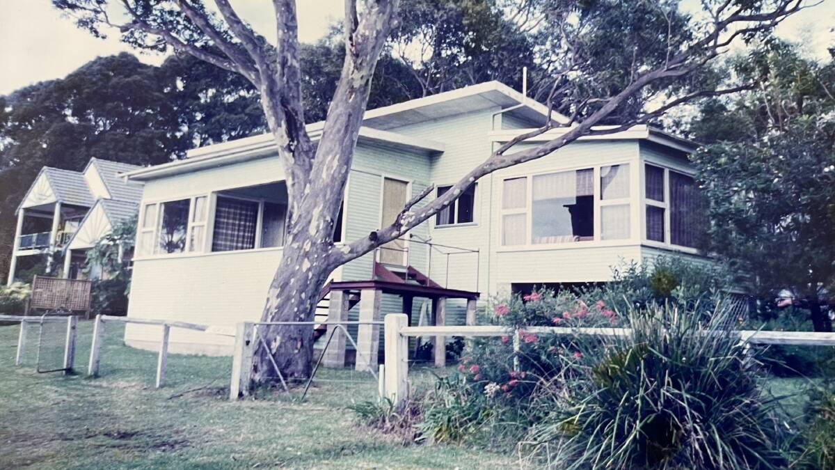 The Brogan family purchased the property in 1995 - then a simple, green shack - for $180,000. Picture: Supplied