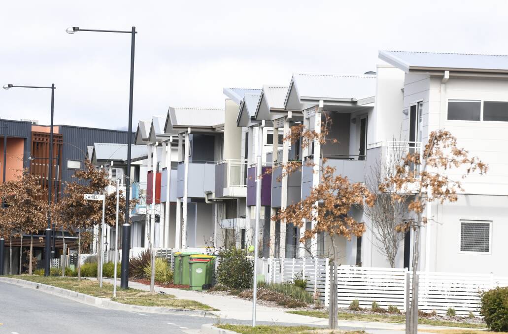 The ACT has reported one of the biggest gaps between house value growth and wage growth over the past 20 years. Picture: Dion Georgopoulos