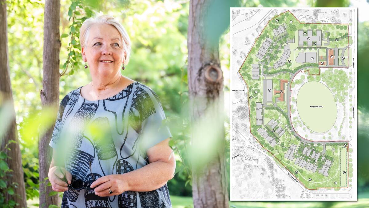 NCA chief executive Sally Barnes has invited the public to have a say on the redevelopment of the former Forestry School site in Yarralumla. Picture by Karleen Minney