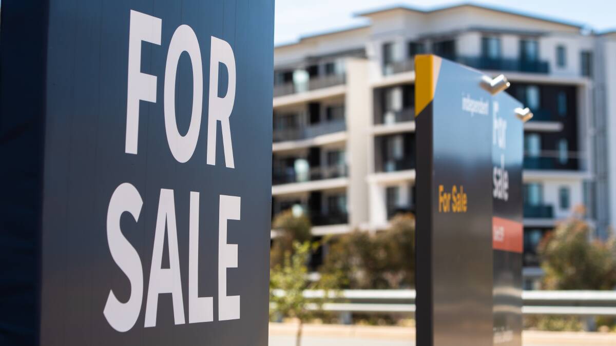 COVID restrictions have eased slightly for home buyers and sellers in the ACT. Picture: Elesa Kurtz