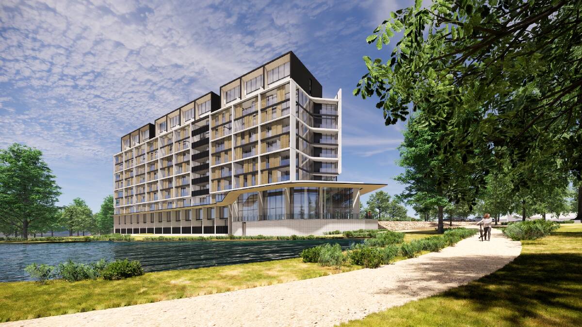 An artist's impression of the 219-unit development proposed for Casey. Picture supplied