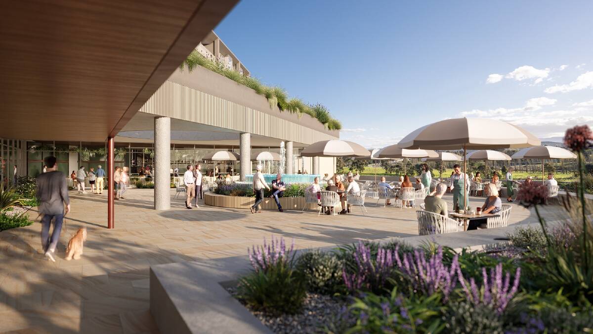 The village will include resident amenities such as a cafe and bar. Picture supplied