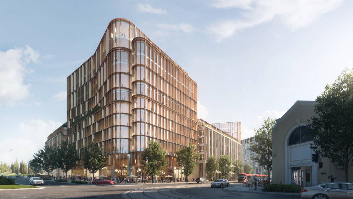 An artist's impression of London Quarter to be built in Civic. Picture supplied