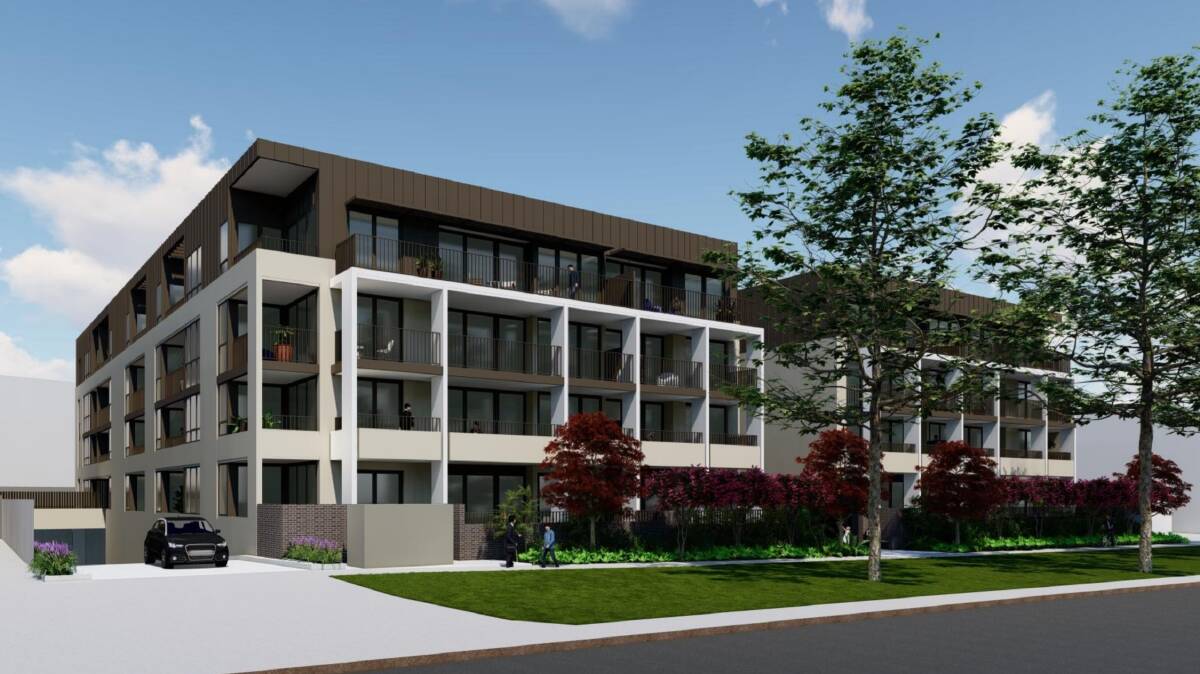 Work on the four-storey development is expected to begin in the second quarter of 2022, subject to approvals. Picture: Guida Moseley Brown Architects/Morris Property Group