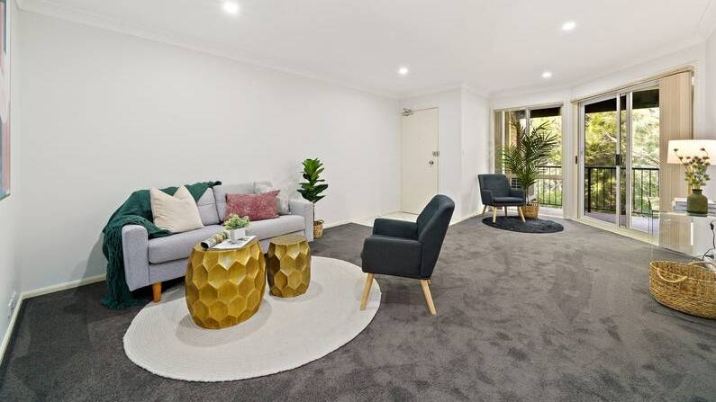 This three-bedroom Kaleen apartment was on the market for $479,000-plus. Picture: LJ Hooker Canberra City