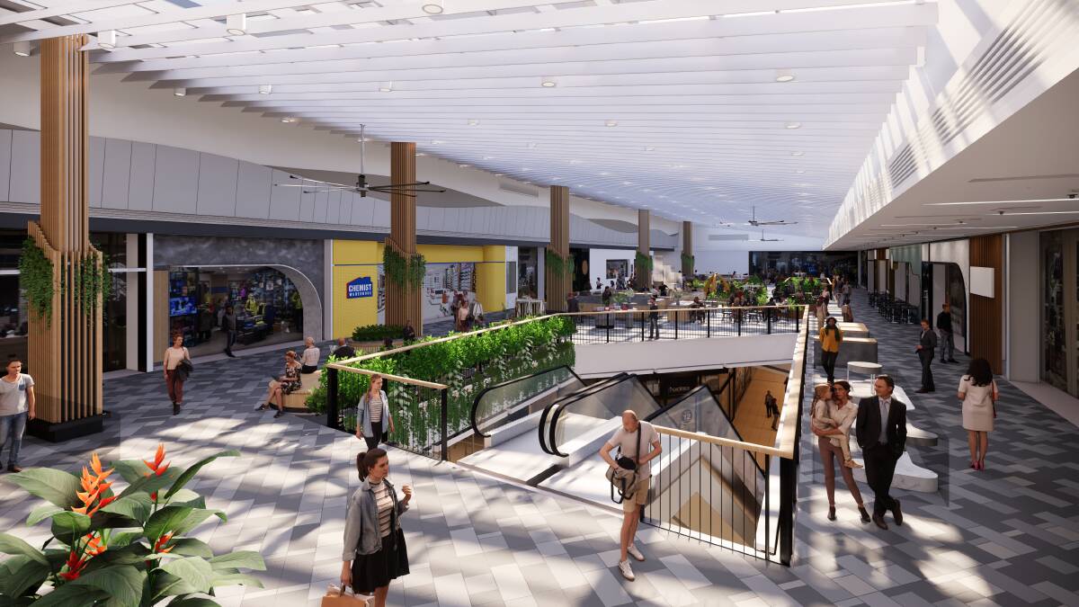 An artist's impression of Marketplace Gungahlin's $60 million expansion. Picture supplied