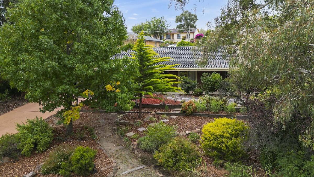This Wanniassa property was listing for sale on Wednesday morning. Picture supplied
