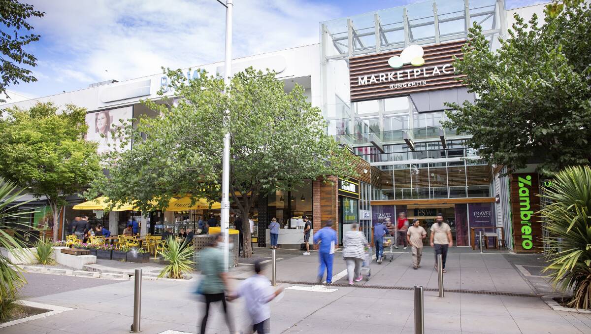 Marketplace Gungahlin has been listed for sale with a $400 million price tag. Picture: Supplied