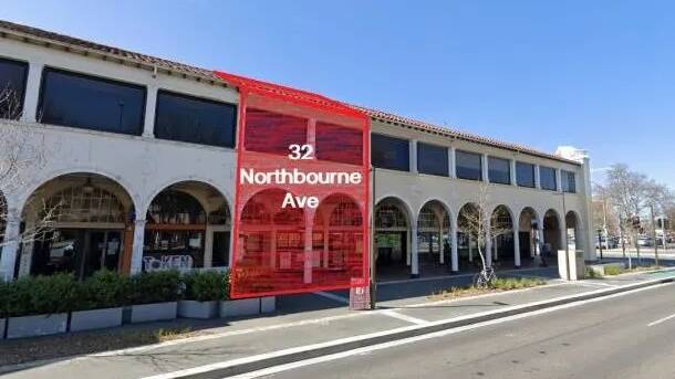 The site at 32 Northbourne Avenue is currently leased to a tattoo parlour and a bar. Picture: Sentia Real Estate