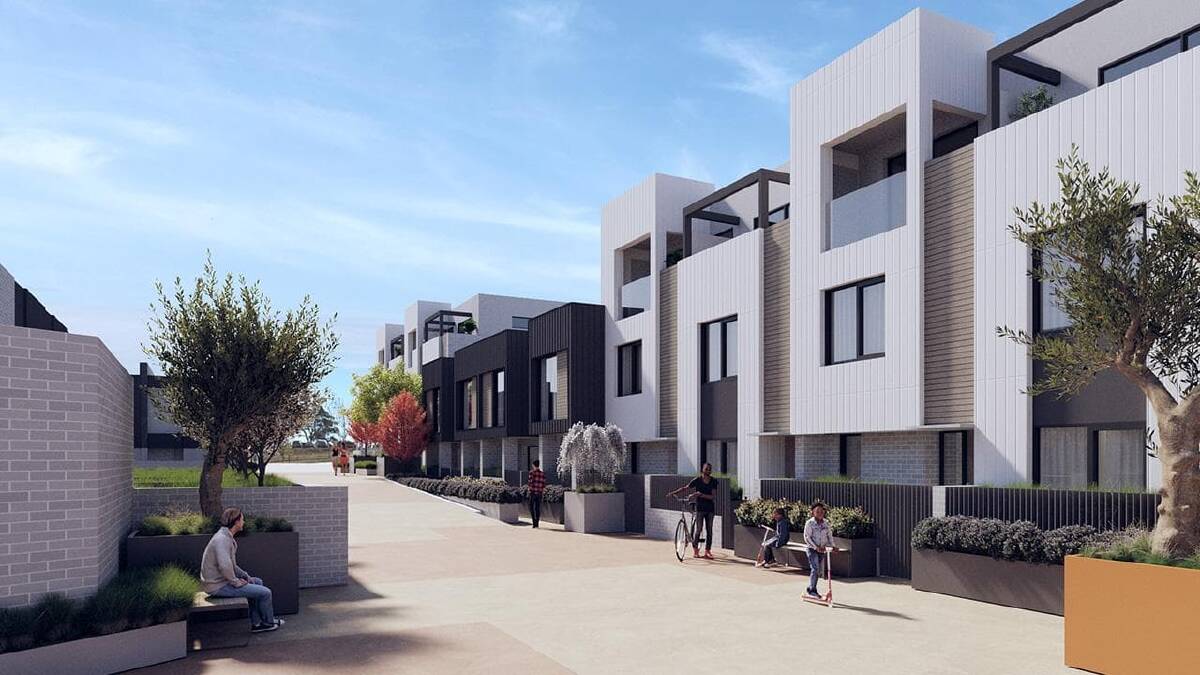 An artist's impression of the Olea development. Picture Dish Developments Two