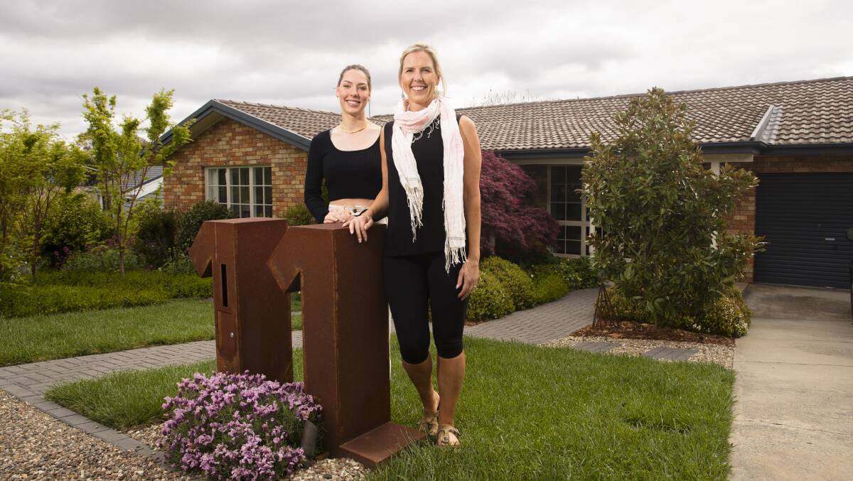 Donna Lee, pictured with her daughter Ashlee Hooper, left, is feeling confident about the sale of her home after strong buyer interest. Picture by Keegan Carroll
