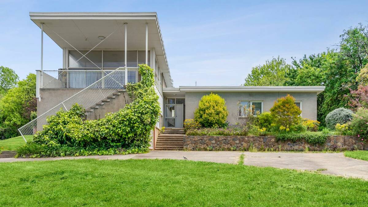 An original 1950s home on an acre block in 4 Torres Street, Red Hill just sold for $5.9 million. Picture supplied