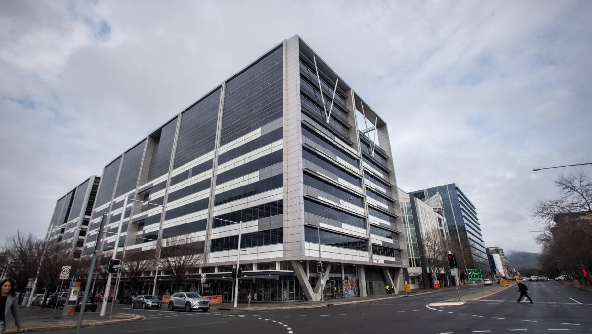 Contracts have exchanged on the Australian Taxation office at 21 Genge Street, Canberra. Picture by Karleen Minney