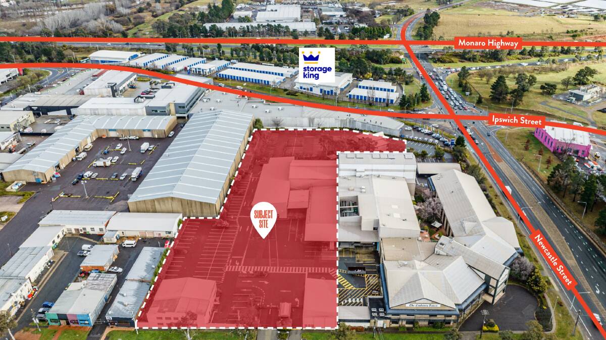 The new owners of the former The Canberra Times office in Fyshwick plan to subdivide the block. Picture: Supplied