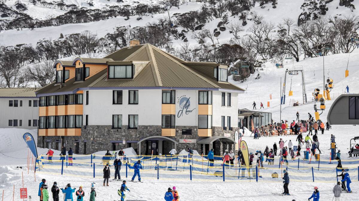 Perisher Manor has been listed for sale for the first time in more than 30 years. Picture: Forbes Stynes Real Estate
