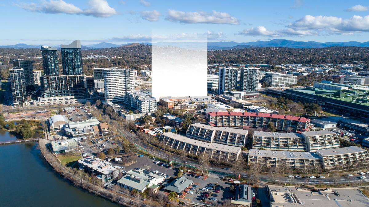 Canberra developer JWLand is proposing 885 apartments across two new buildings in Belconnen. Picture supplied