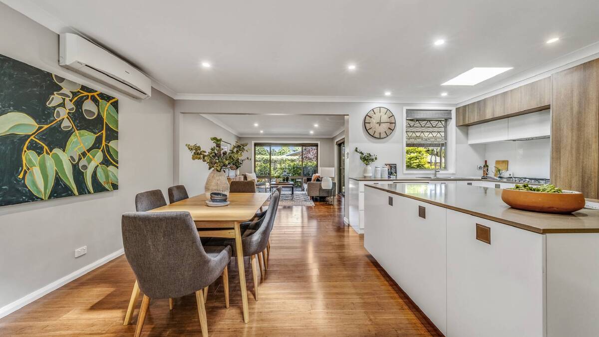 A renovated home in Latham sold in Ray White's in-room auction event. Picture supplied