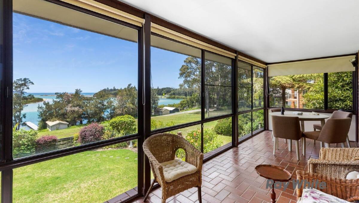 The Mossy Point home features views over the Tomakin River. Picture: Supplied