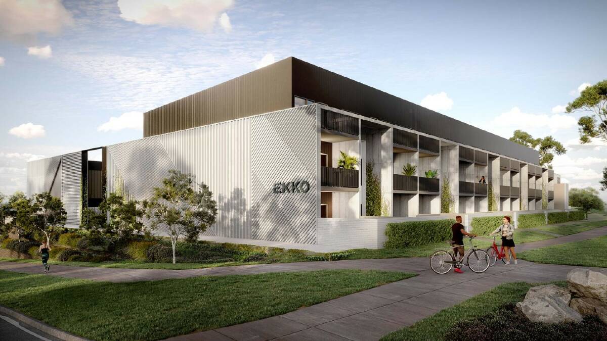 The Ekko development will bring 74 homes to Whitlam. Picture Elevated Living