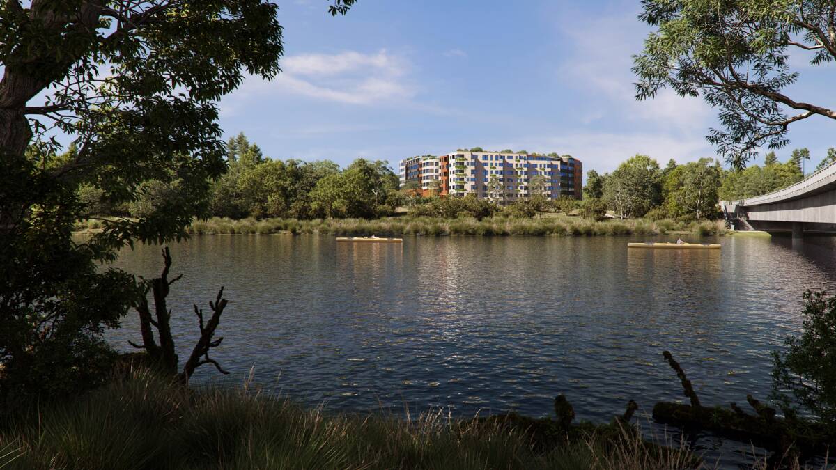 The block is near Lake Ginninderra. Picture supplied