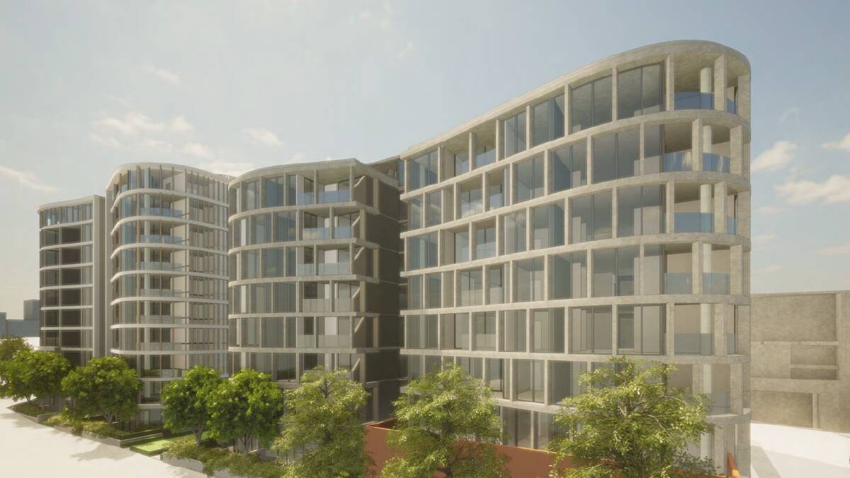 Geocon has proposed 357 residential units for its 70 Allara Street development. Picture: Purdon Planning