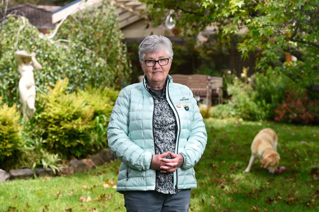 Anne Tudor OAM has been awarded Victorian Senior of the Year for her work campaigning for dementia awareness and inclusive aged care services for the LGBTIQ+ community. Picture: Adam Trafford.
