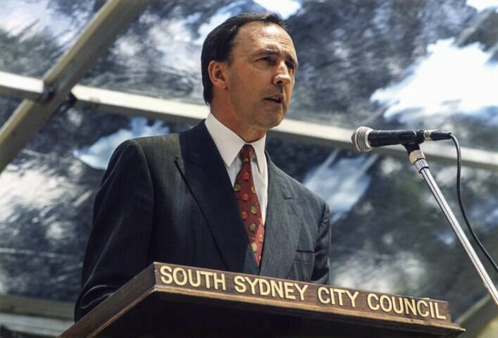 Then Prime Minister Paul Keating delivering his Redfern address: 10 December 1992